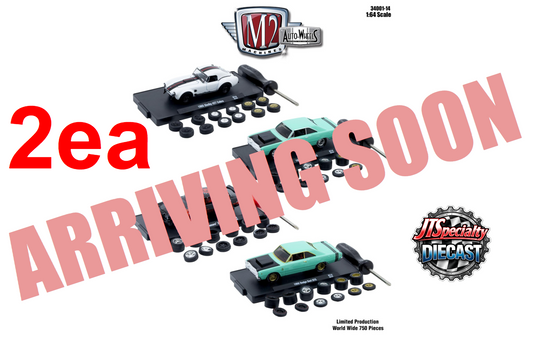 M2 34001-R14 Auto Wheels - (SEALED CASE of 6 (2ea))