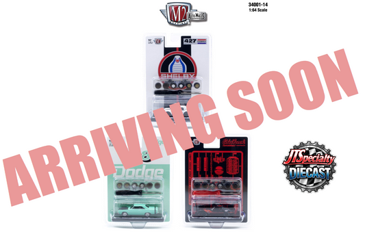 M2 34001-R14 Auto Wheels - (Set of 3)