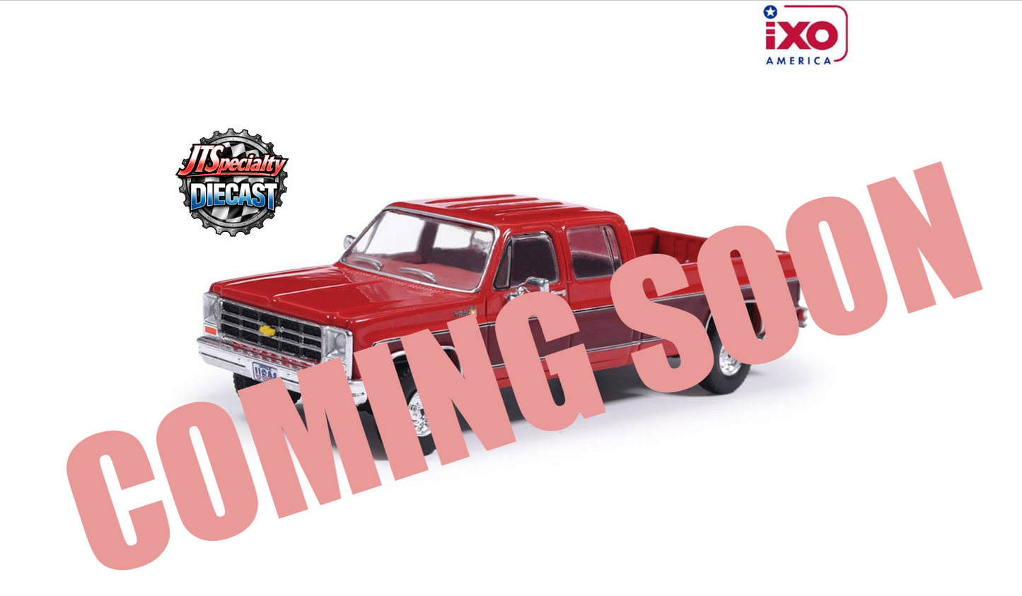 iXO 1979 Chevrolet Scottsdale K20 - Carmine Red & Dark Carmine Red