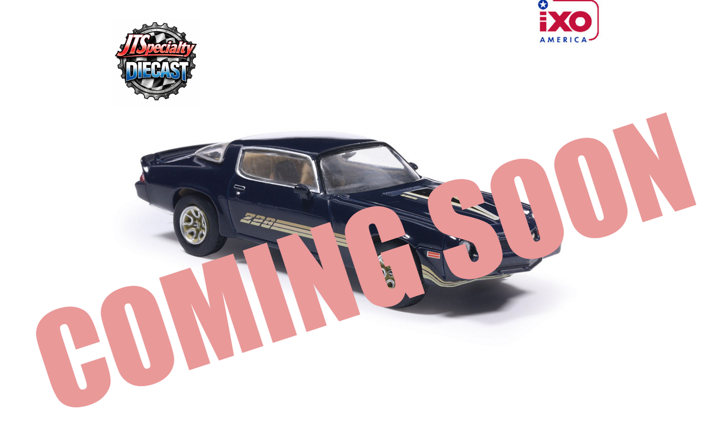 iXO 1981 Chevrolet Camaro Z28 - Dark Blue Metallic