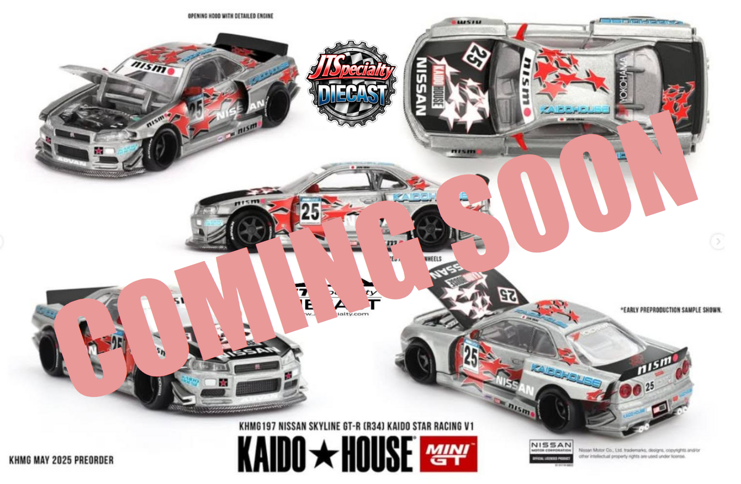 Kaido House 197 Nissan Skyline GT-R Kaido Star Racing