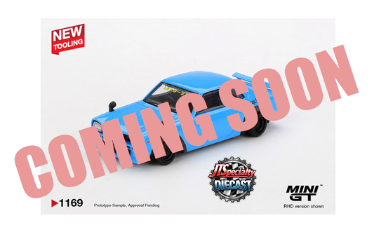 Mini GT 1169 - Nissan LB Works HAKOSUKA - Baby Blue
