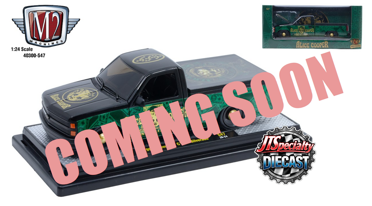 M2 1:24 Scale - 1990 Chevrolet C1500 Silverado - Alice Cooper