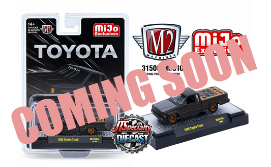 M2 1985 Toyota Truck – Matte Grey w/ Carbon Hood- MiJo