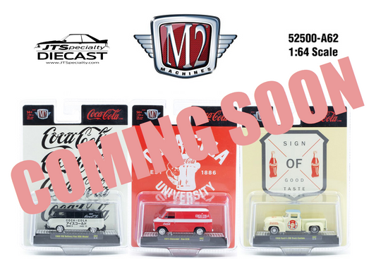 M2 52500-A62 Set of 3 - Coca-Cola