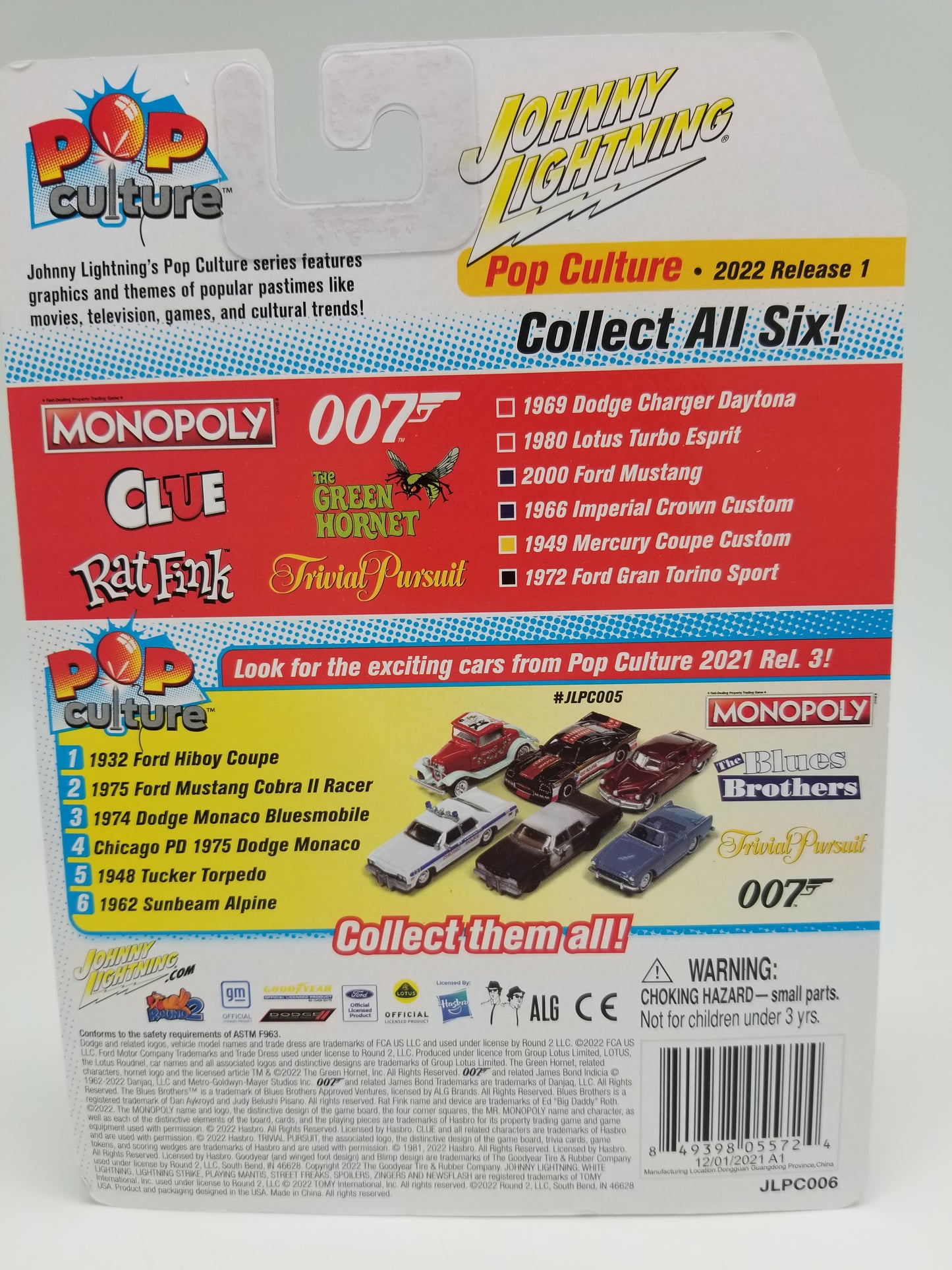 JL 2000 Ford Mustang - Clue - with Collector Token