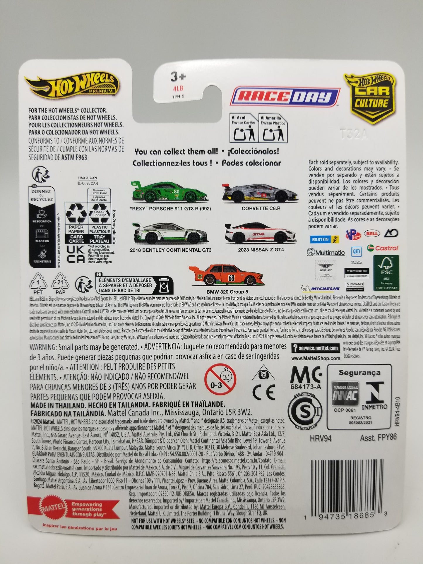 Hot Wheels RACE DAY BMW 320 Group 5