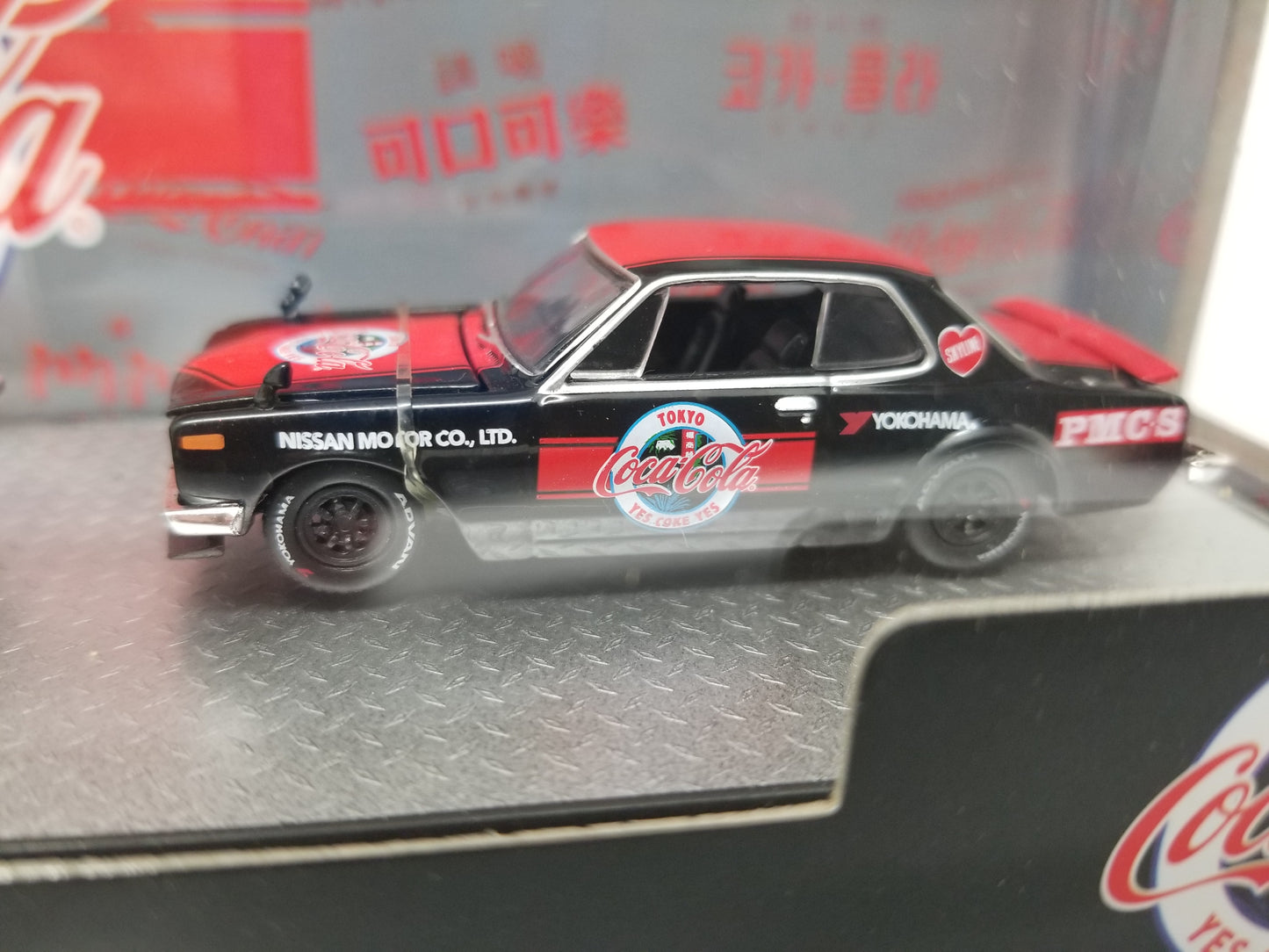 M2 1970 Nissan Fairlady Z432 & 1971 Skyline GT-R & 1974 Datsun Truck Auto Hauler - Coca-Cola