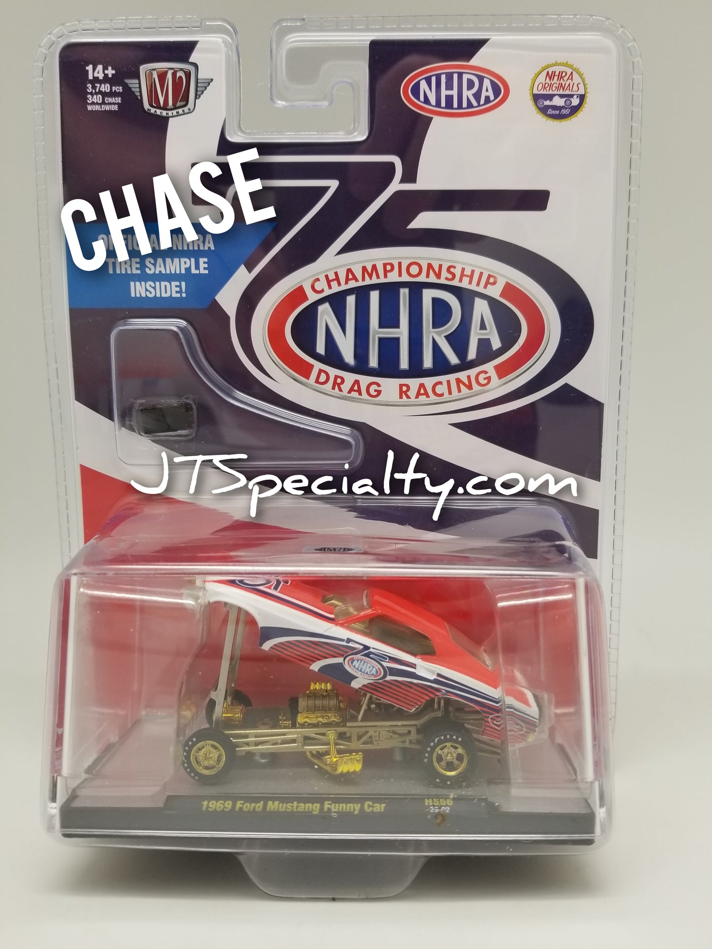 M2 CHASE 1969 NHRA Ford Mustang Funny Car - HOBBY SPECIAL