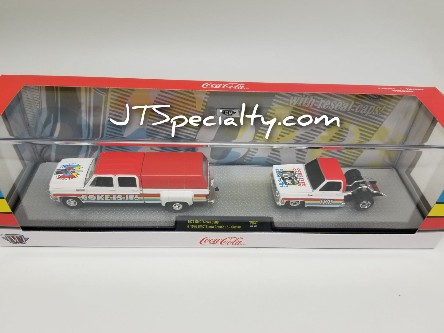 M2 1973 GMC Sierra 2500 & 1970 Grande 15 Custom - Coke Auto Hauler