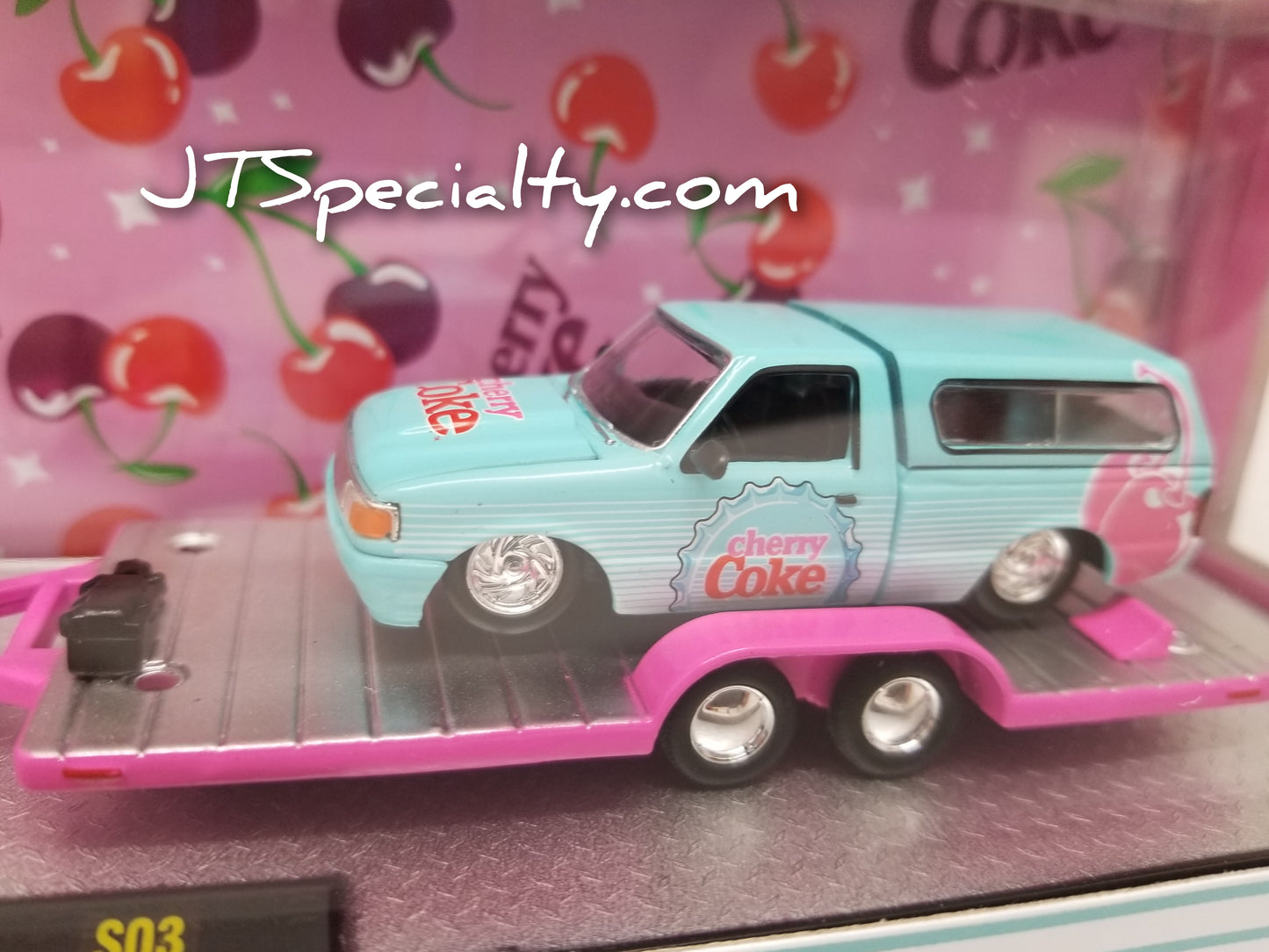M2 1976 Ford Bronco & 1995 Ranger XLT - Cherry Coke Auto Hauler