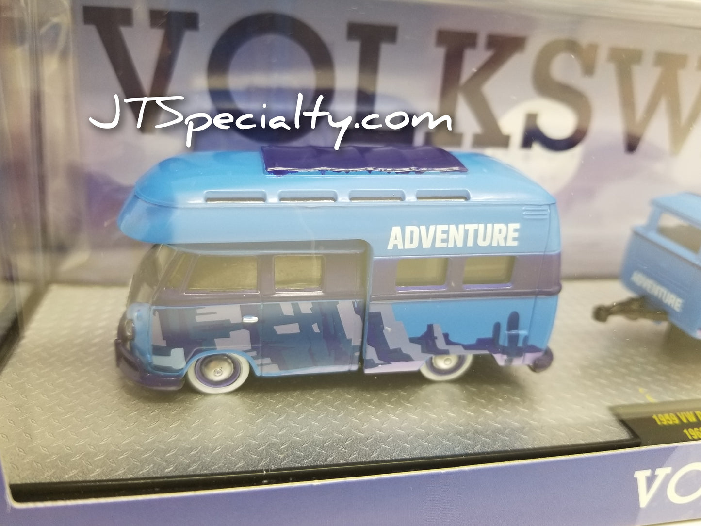 M2 1959 VW Double Cab Truck & 1960 VW Delivery Van & Trailer - Auto Hauler