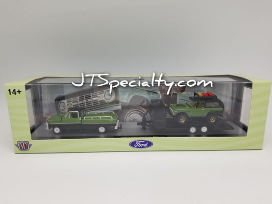 M2 1969 Ford F-100 Ranger Truck & 1971 Bronco - Auto Hauler