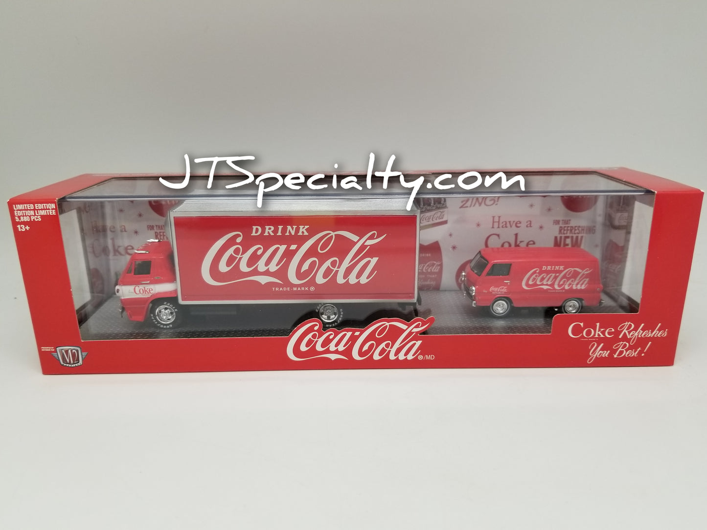 M2 1969 Dodge L600 COE & 1964 A100 Van - Coca-Cola Auto Hauler