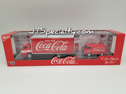 M2 1969 Dodge L600 COE & 1964 A100 Van - Coca-Cola Auto Hauler