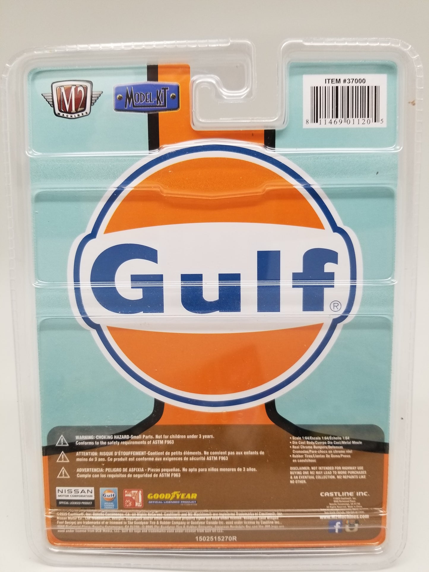M2 CHASE 1971 Nissan Skyline GT-R - GULF Model Kit - MiJo
