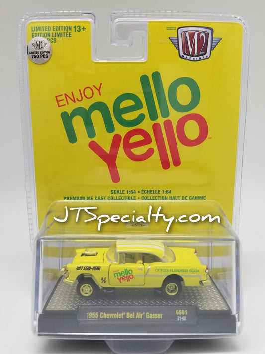 M2 CHASE 1955 Chevrolet Bel Air Gasser - Mello Yello