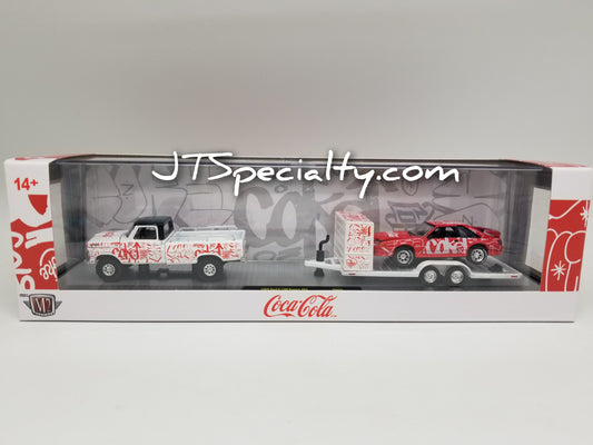M2 1969 Ford F-100 Ranger 4X4 & 1990 Mustang GT - Coke Auto Hauler