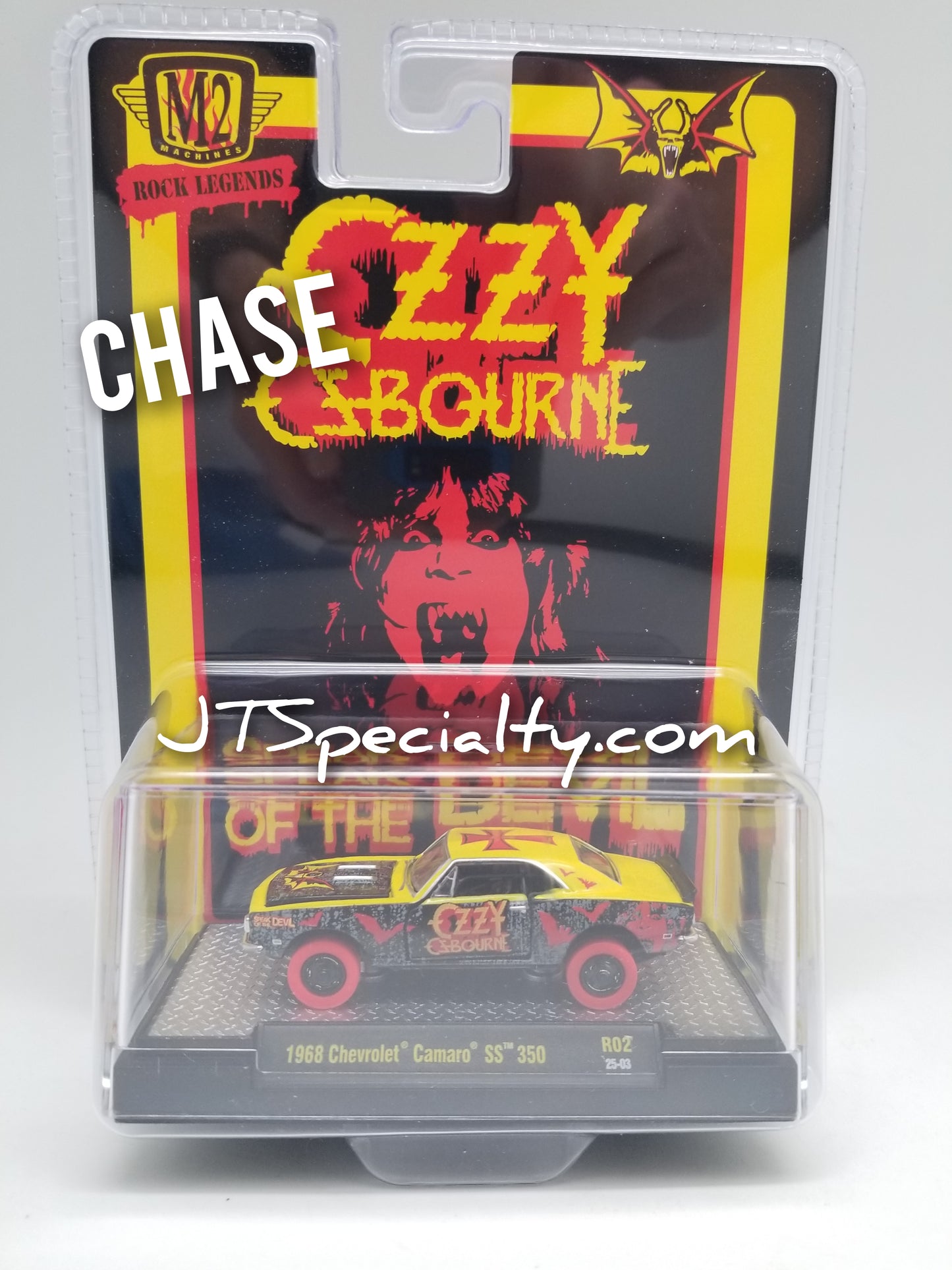 M2 CHASE 1968 Chevrolet Camaro SS 350 - Ozzy Osbourne Rock Legends