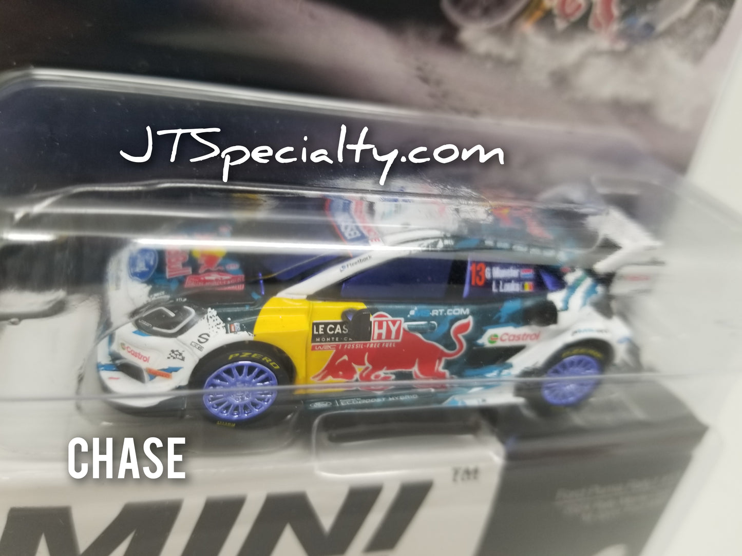 Mini GT 0974 CHASE Ford Puma Rally #13 M-Sport 2024 Monte Carlo