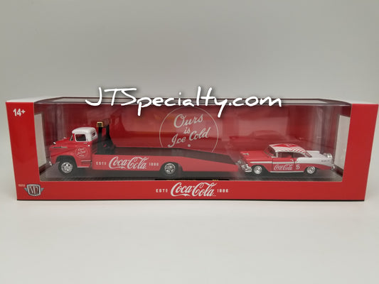 M2 1958 Chevrolet Spartan LCF & 1956 Bel Air - Coca-Cola Auto Hauler