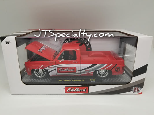 M2 1:24 Scale - 1973 Chevrolet Cheyenne 10 - Edelbrock