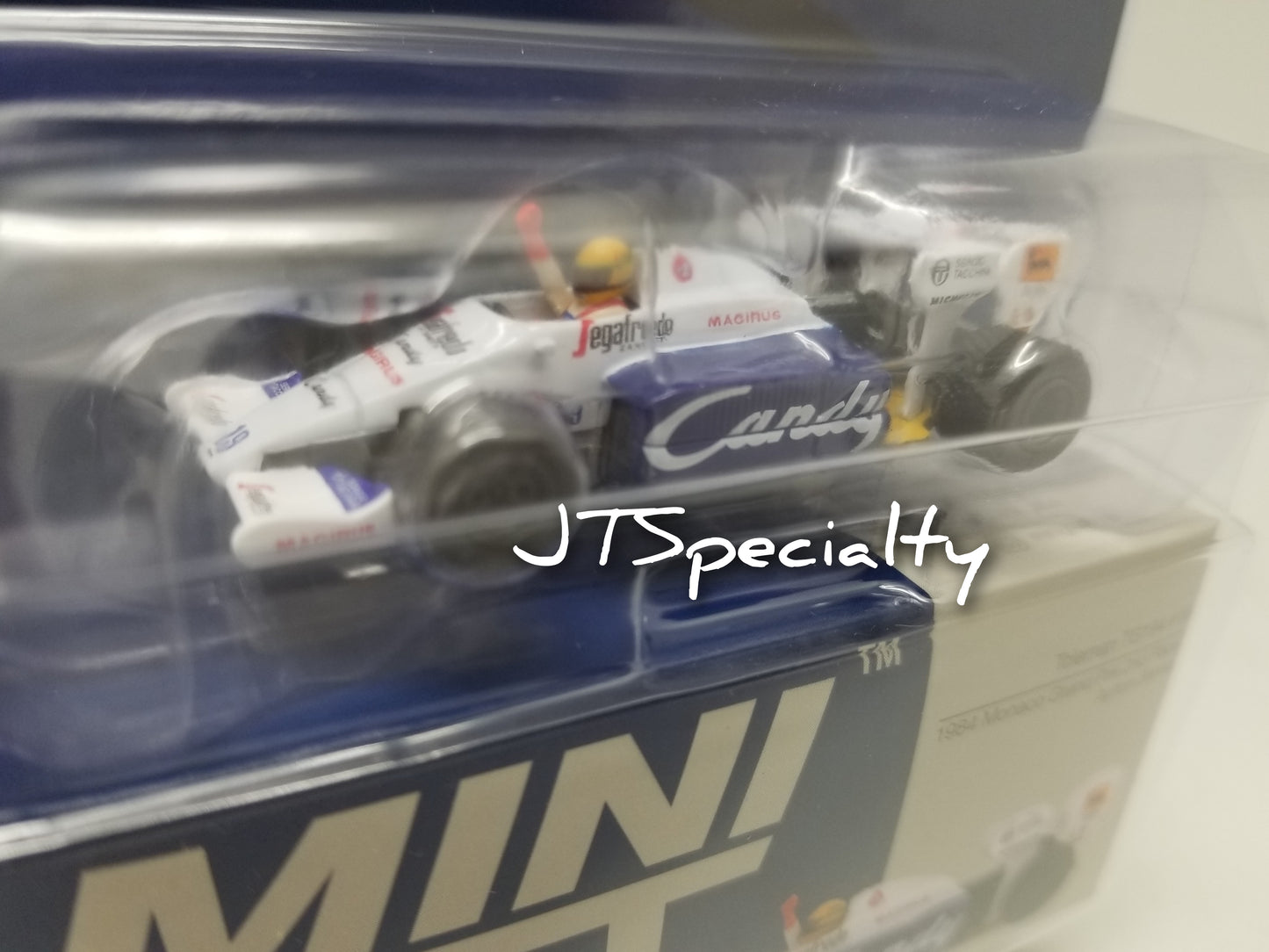 Mini GT 1118 - Toleman TG184 #19 1984 Monaco GP - Ayrton Senna