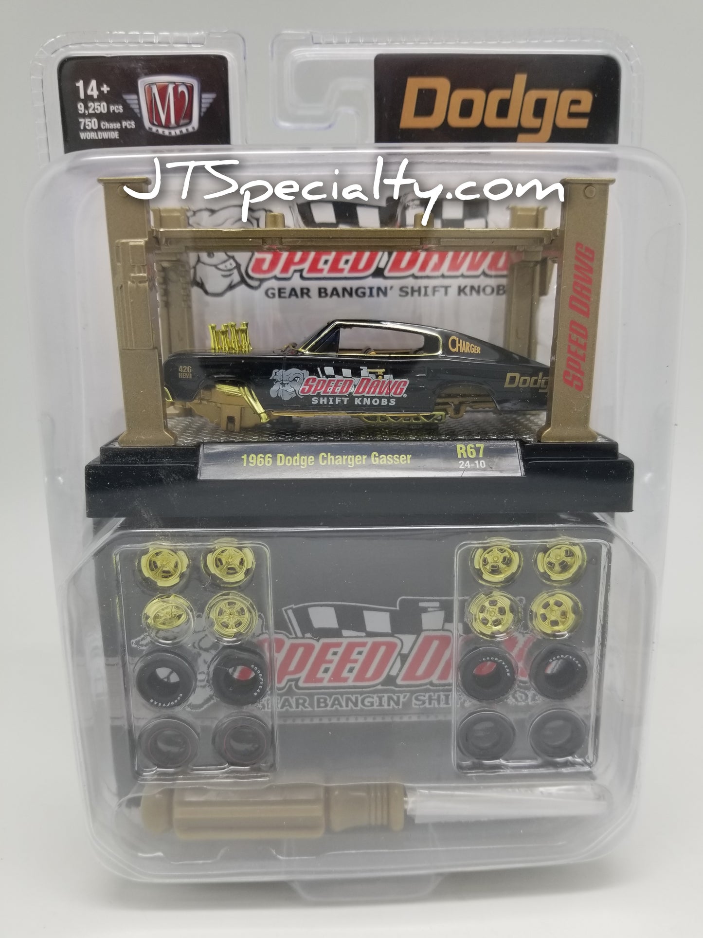 M2 CHASE 1966 Dodge Charger Gasser - Speed Dawg Model Kit