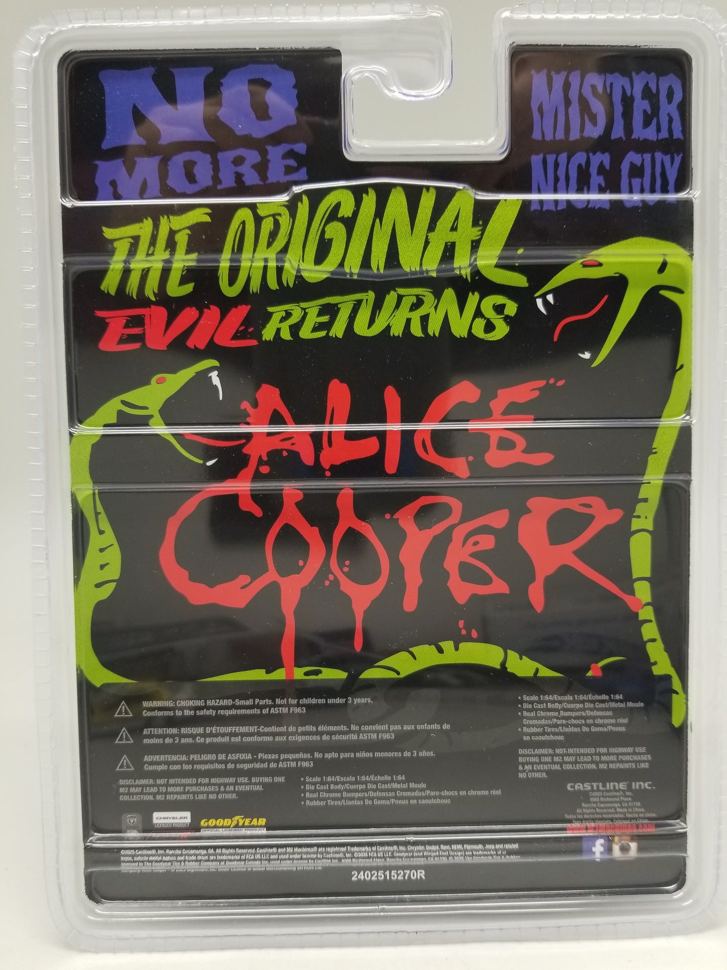 M2 1971 Plymouth Cuda 383 - Alice Cooper Rock Legends - M2 SPECIAL