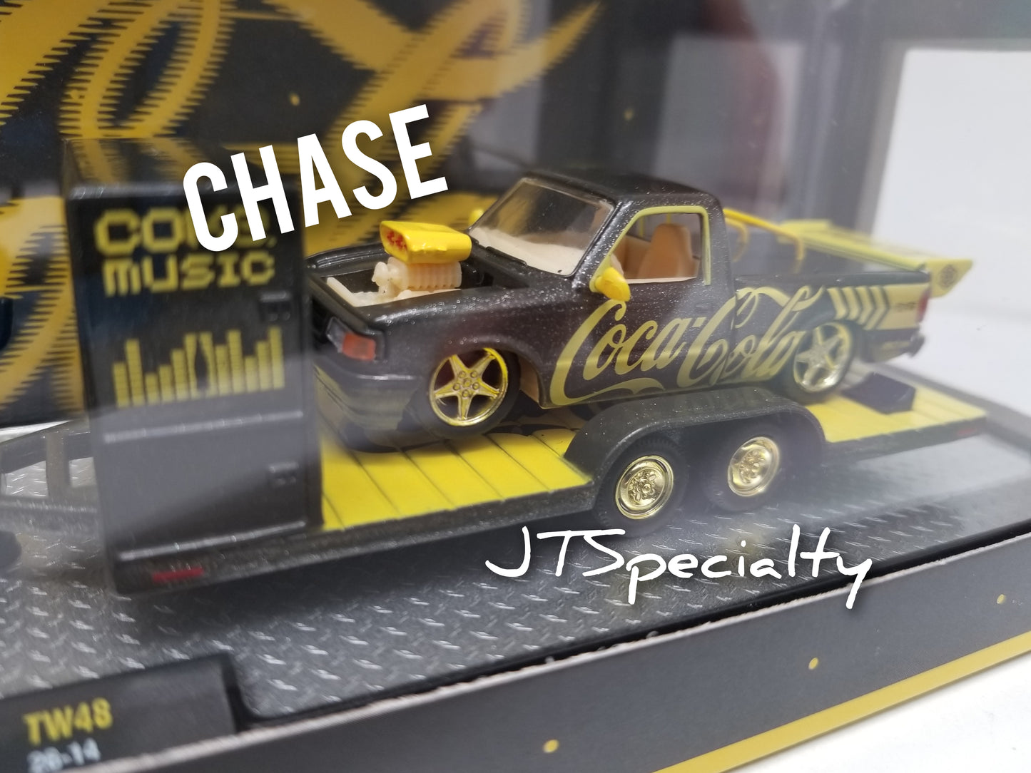 M2 CHASE 1969 Ford F-100 Ranger 4x4 & 1995 Ford Ranger XLT - Coca~Cola Auto Hauler