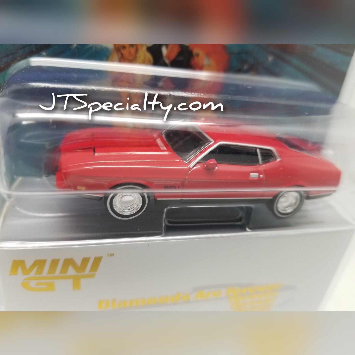 Mini GT 0905 007 Ford Mustang Mach 1 - Diamonds Are Forever