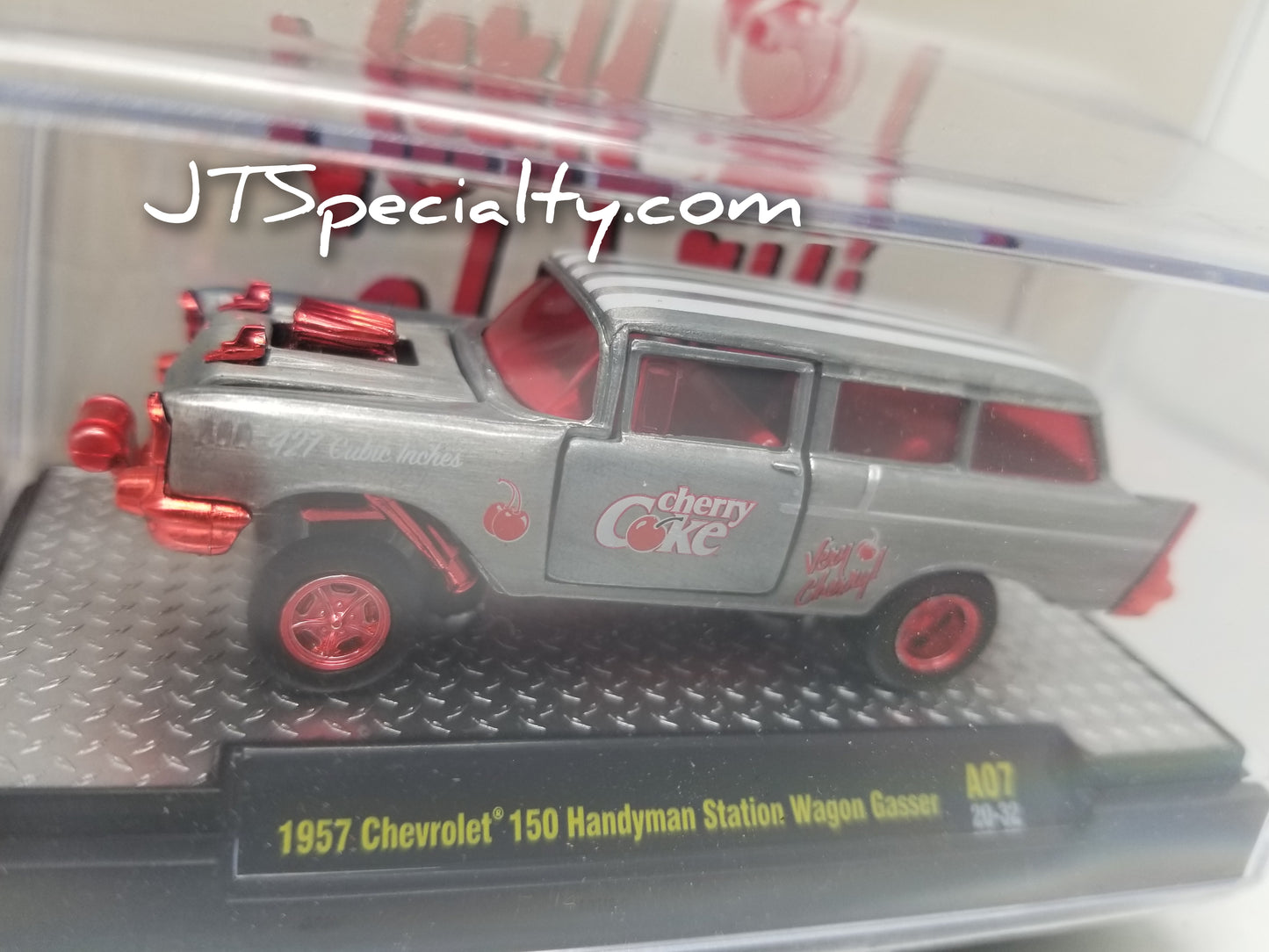 M2 SUPER CHASE 1957 Chevrolet 150 Handyman Station Wagon Gasser - Cherry Coke