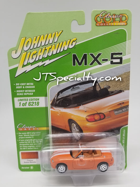 JL 1999 Mazda MX-5 Miata - Custom Amber Metallic - Classic Gold