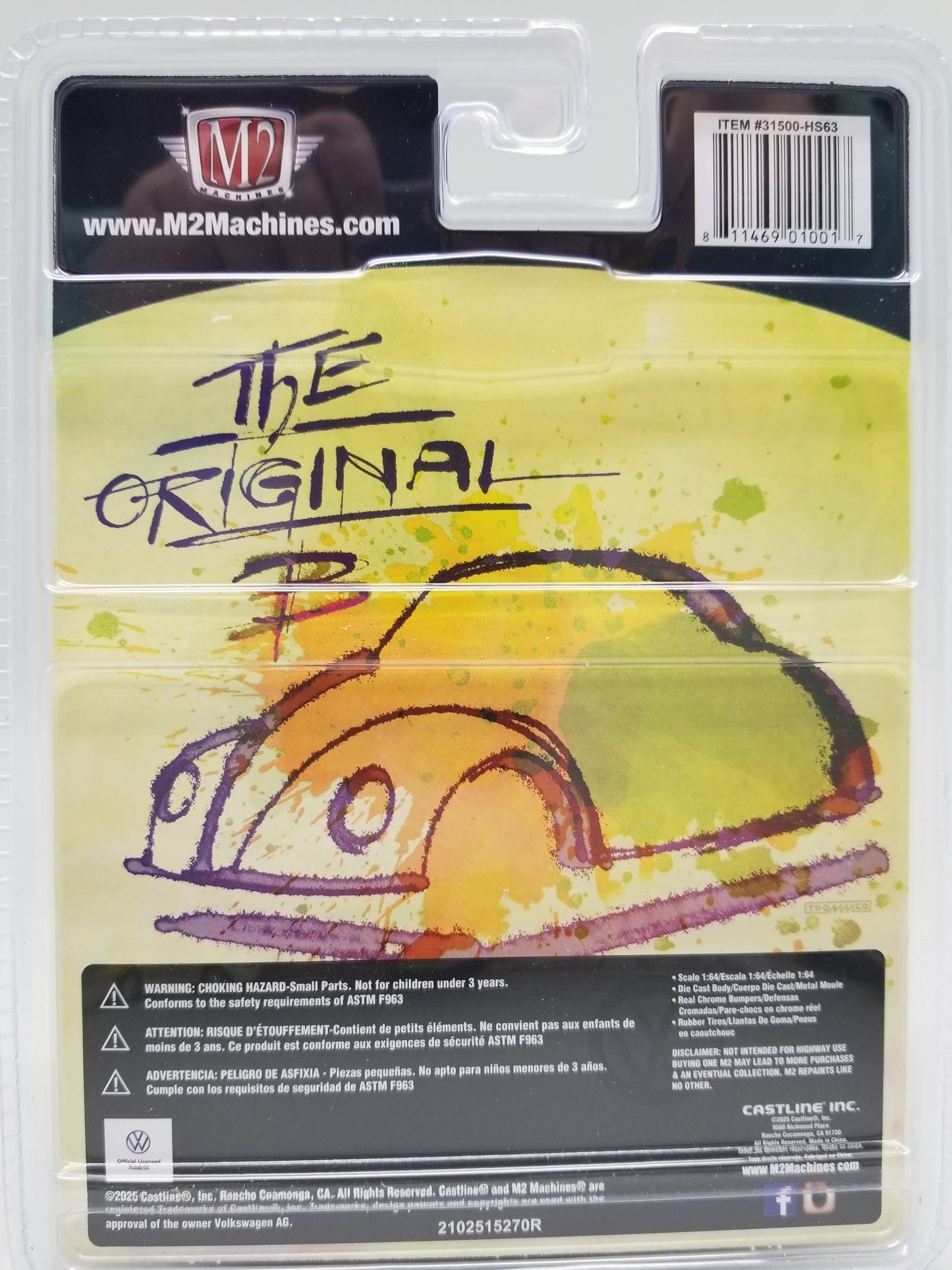 M2 CHASE 1953 VW Beetle Deluxe Slug Bug - HOBBY SPECIAL