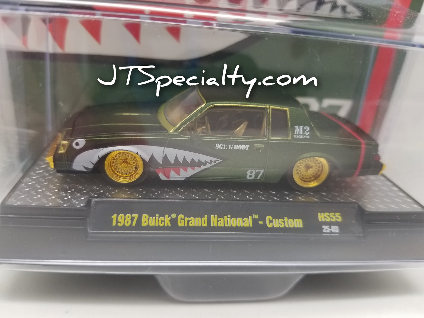 M2 CHASE 1987 Buick Grand National Custom - HOBBY EXCLUSIVE