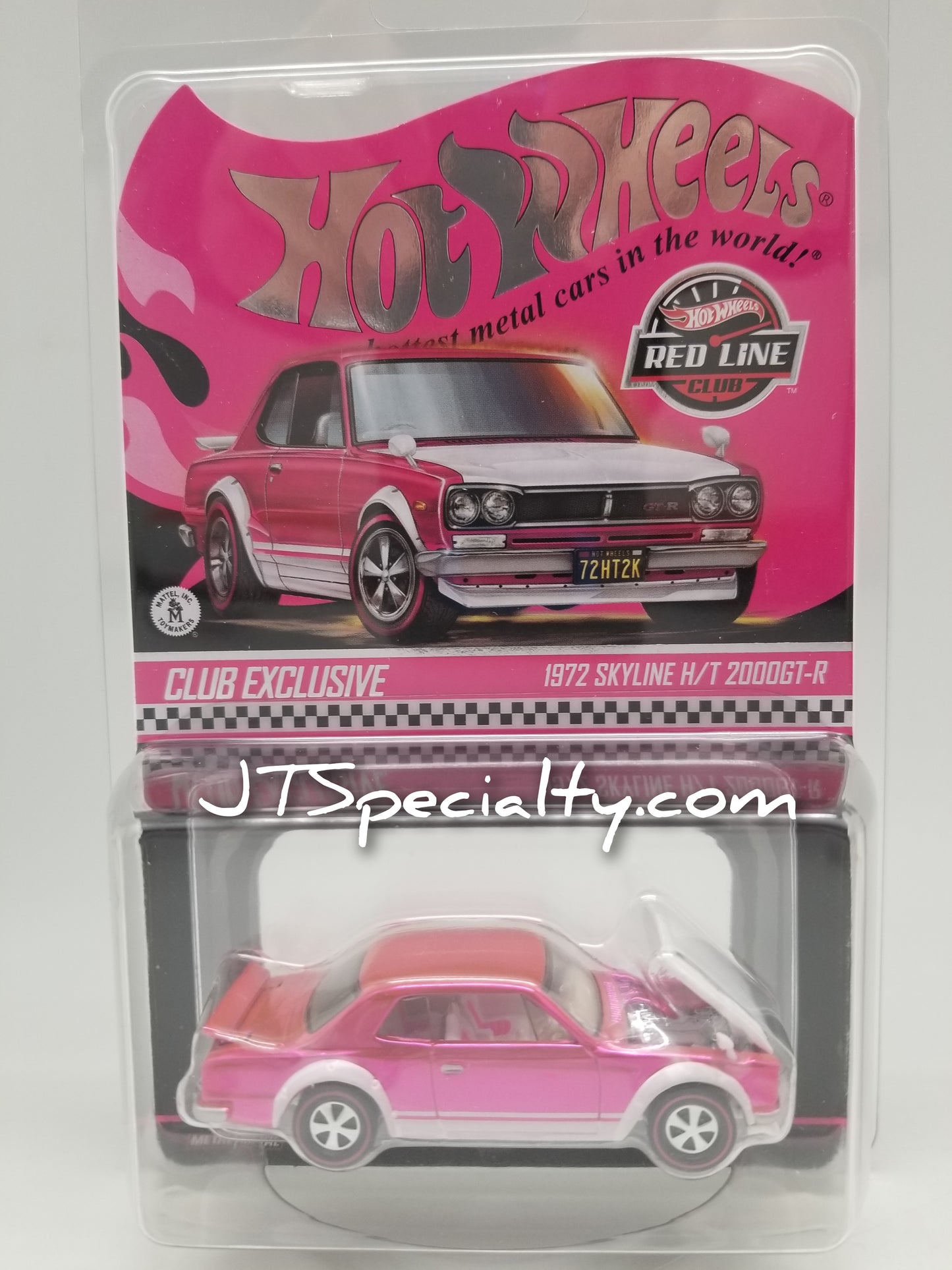 Hot Wheels RLC 1972 Skyline H/T 2000GT-R - PINK