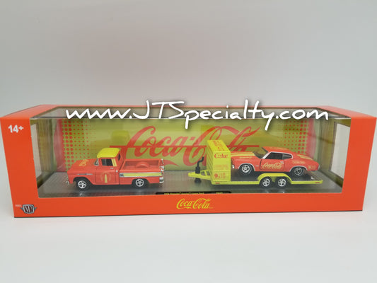 M2 1958 Chevrolet Apache Cameo Truck & 1970 Chevelle SS 454 – Coca-Cola Auto Hauler