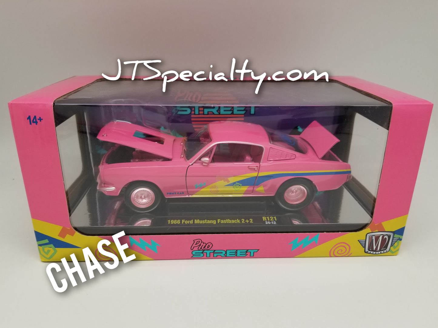 M2 CHASE 1:24 Scale - 1966 Ford Mustang Fastback 2+2 - Pro Street