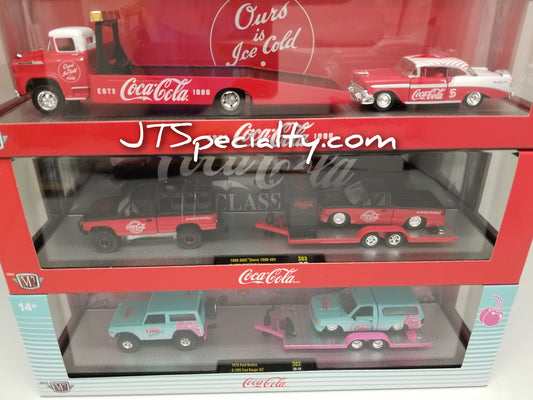 M2 56000-S03 Set of 3 - Coca~Cola Auto Hauler