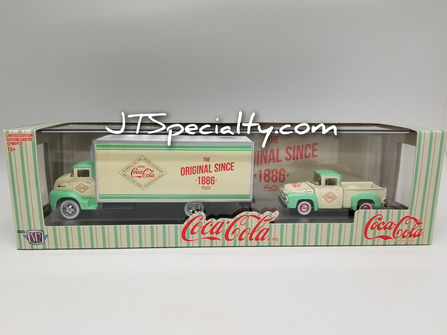 M2 1956 Ford COE & 1956 Ford F-100 Truck Auto Hauler - Coca-Cola