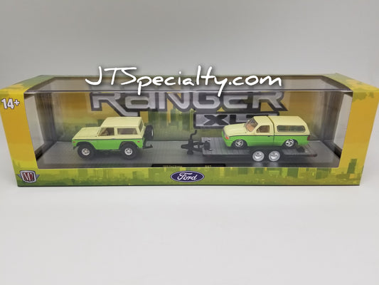 M2 1976 Ford Bronco & 1995 Ford Ranger XLT - Auto Hauler