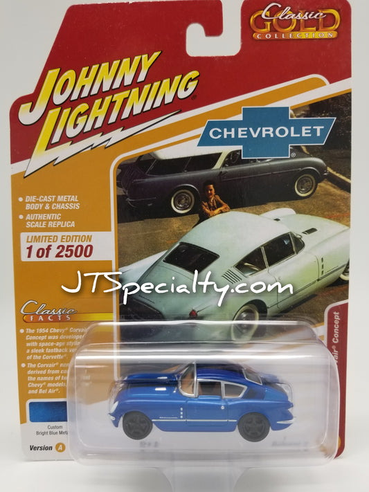 JL 1954 Chevy Corvair Concept - Blue Metallic - Classic Gold
