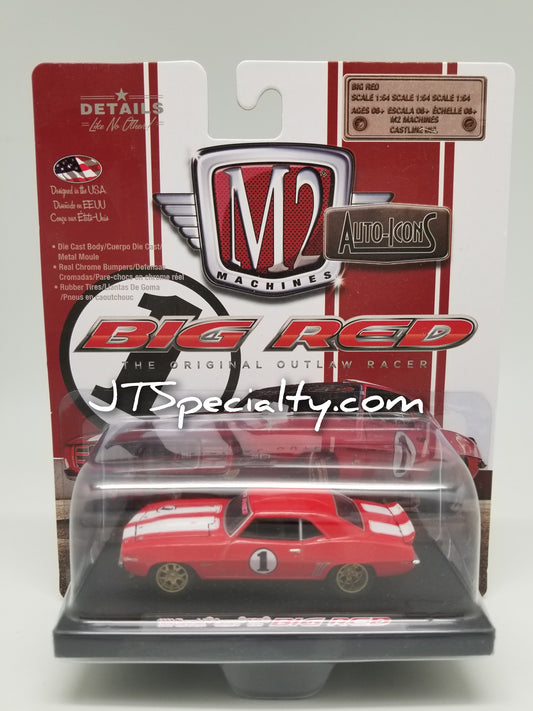 M2 1969 Chevrolet Camaro Z/28 - BIG RED Auto-Icons