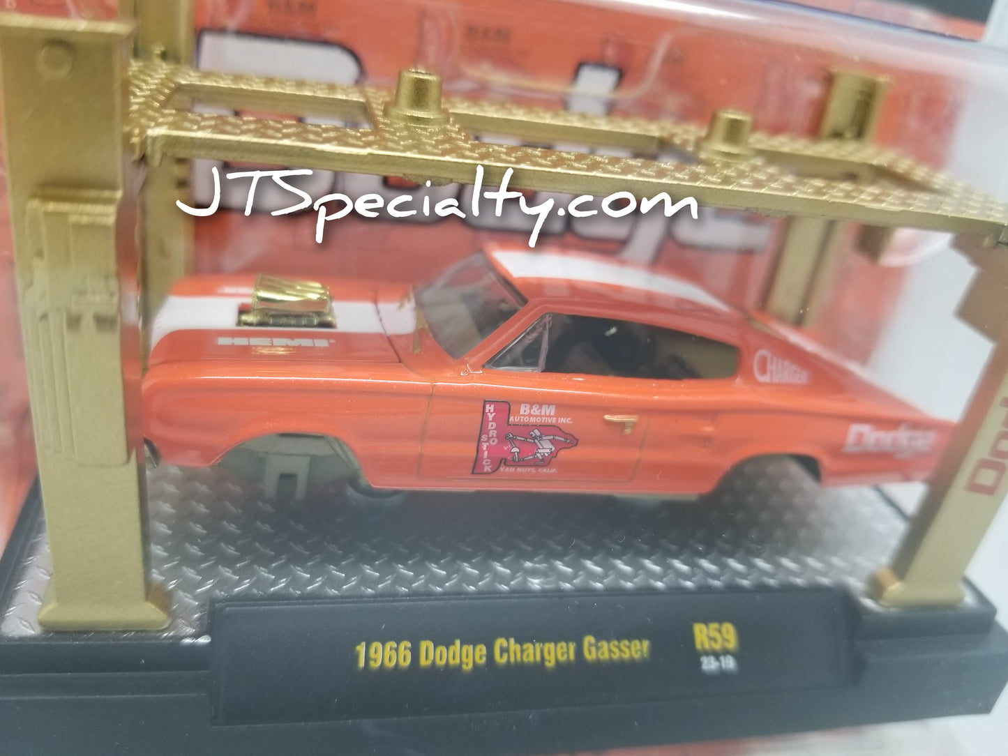 M2 CHASE 1966 Dodge Charger Gasser - B&M Model Kit