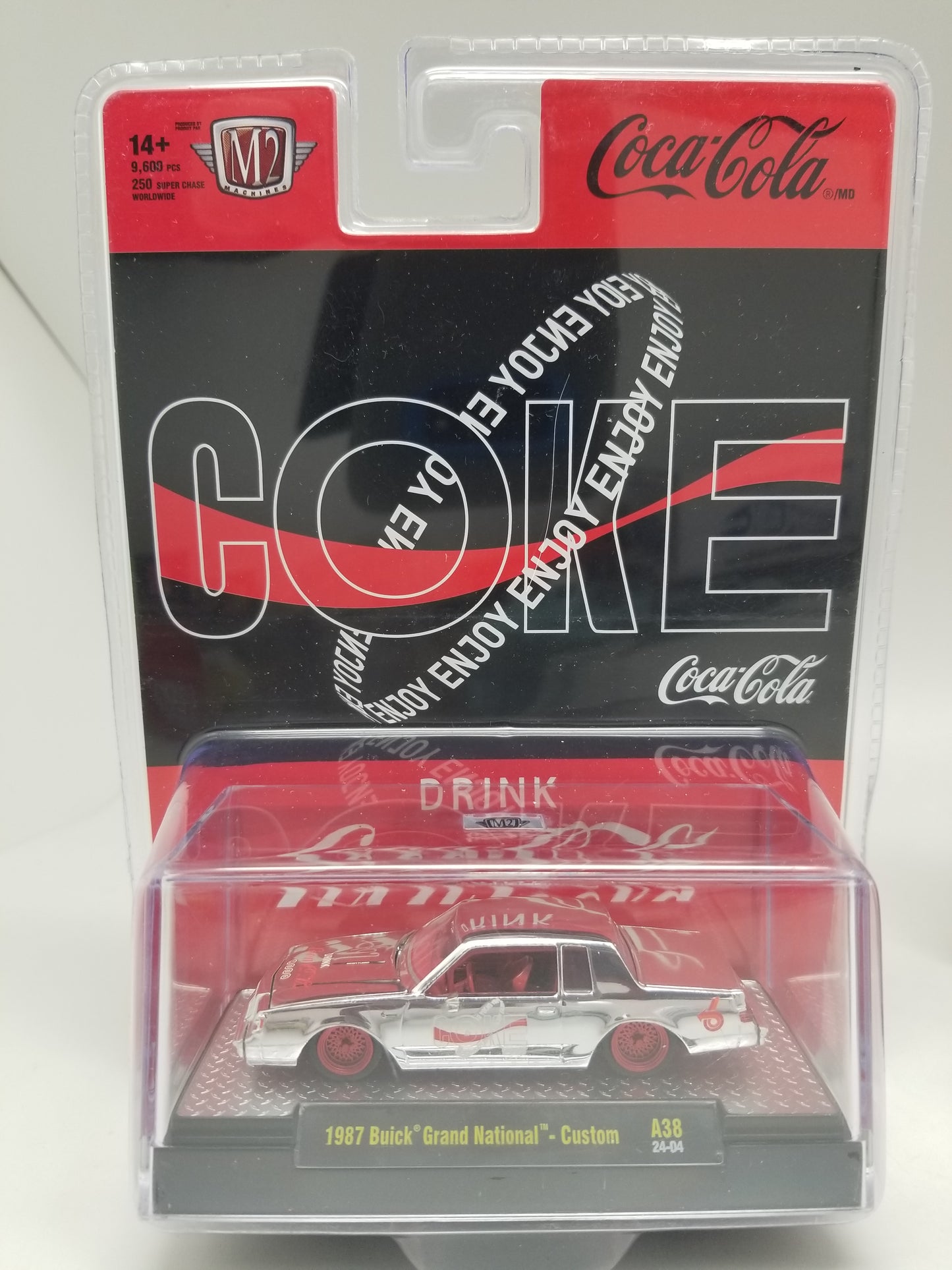 M2 CHASE 1987 Buick Grand National PAIR - Coca-Cola