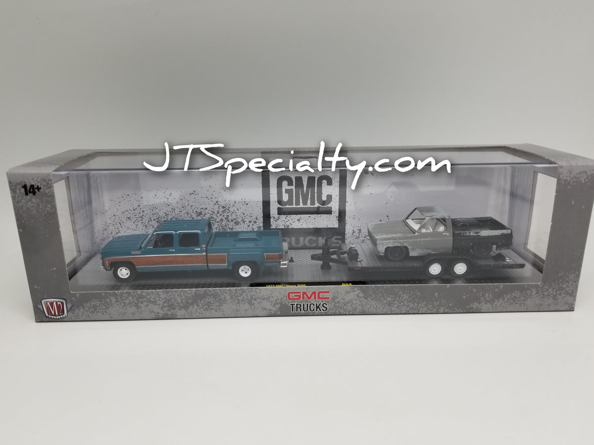 M2 1973 GMC Sierra 3500 & 1973 Chevrolet Cheyenne Super 10 - Auto Hauler