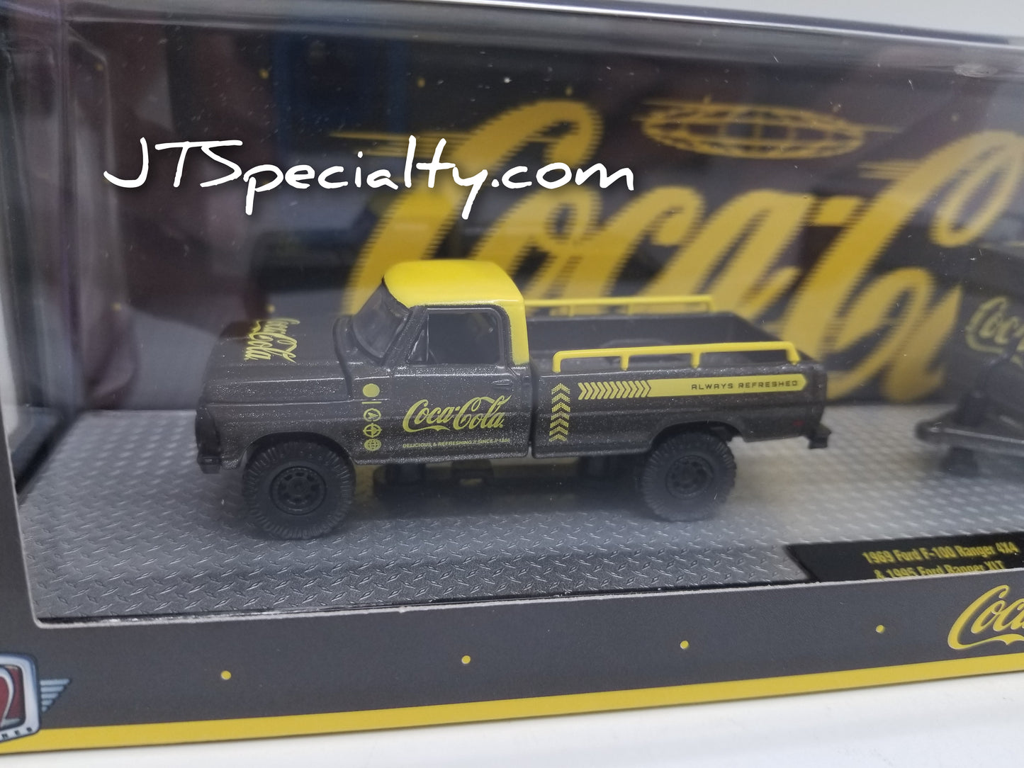 M2 1969 Ford F-100 Ranger 4x4 & 1995 Ranger XLT - Coca~Cola Auto Hauler
