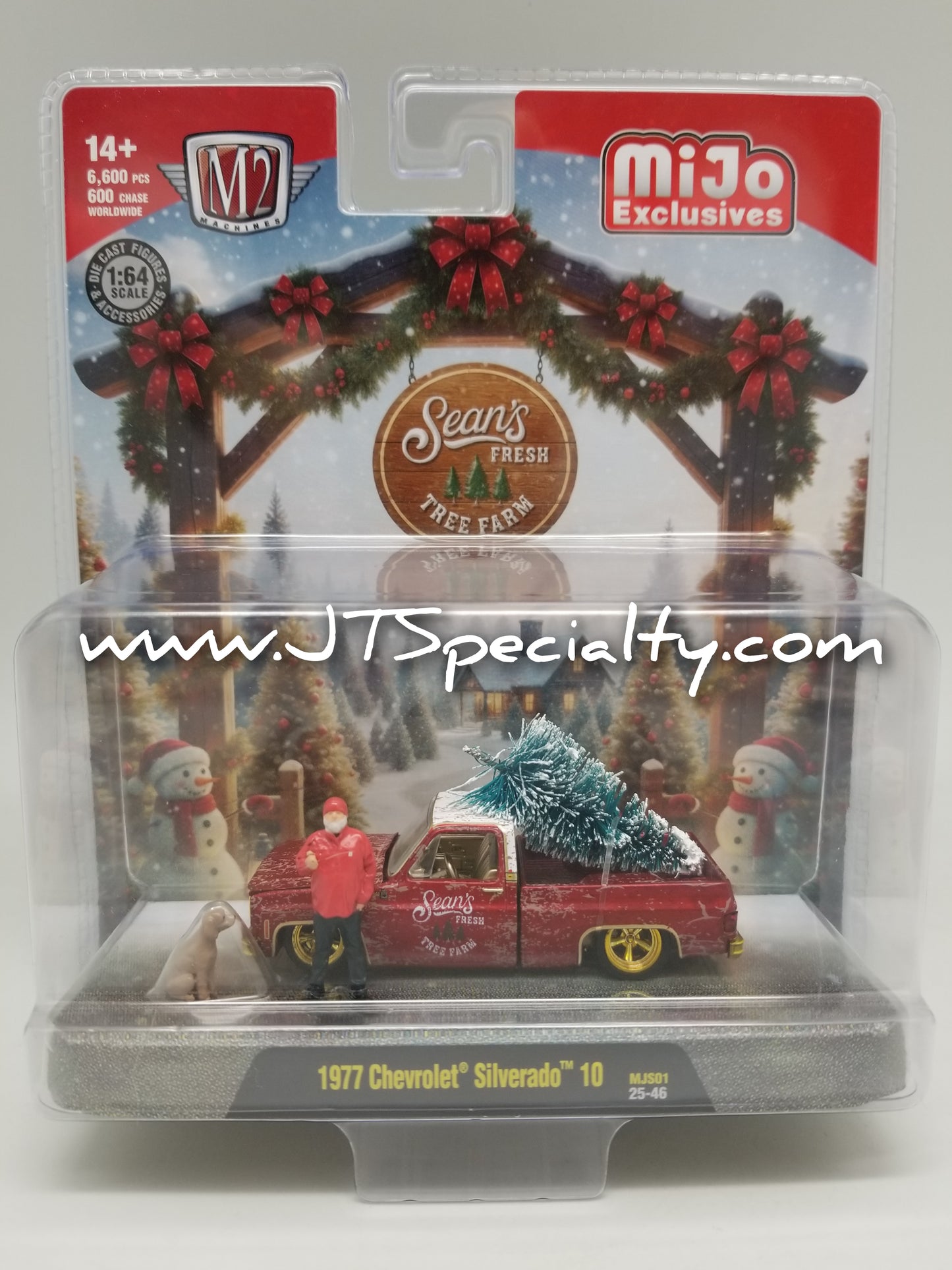 M2 CHASE 1977 Chevrolet Silverado 10 - Sean's Tree Farm Diorama