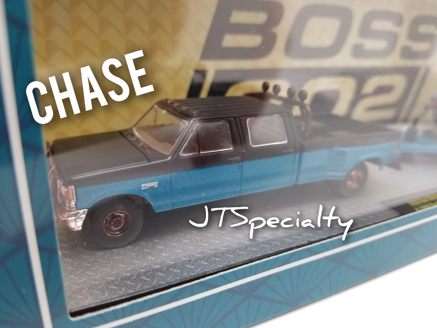 M2 CHASE 1990 Ford F-350 Dually & 1970 Mustang Custom - Auto Hauler