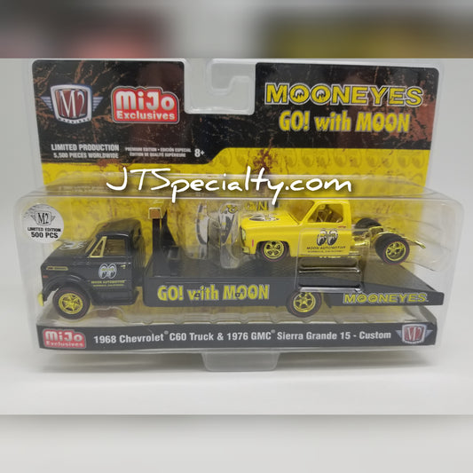 M2 CHASE 1968 Chevrolet C60 Truck & 1976 GMC Sierra Grande 15 - Mooneyes